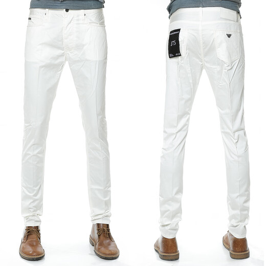 ARMANI/阿玛尼 EA 男士鹰标修身时尚长裤休闲裤 EM000668 AF14253 卡其 U6167 29