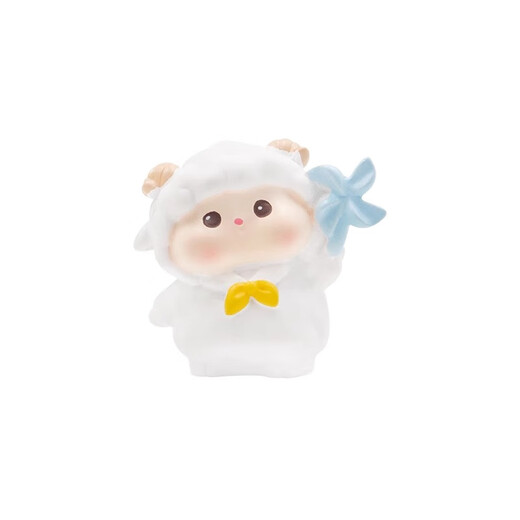 Gelun Sheep Meimei Family Desktop Small Ornaments Cute Super Cute Car Office Computer Desktop Home Decoration Kindergarten Sheep