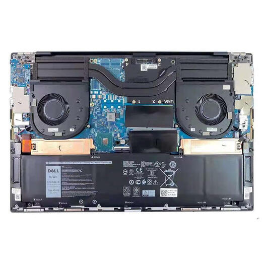 Adapté au nouveau Dell XPS 17 9700 9710 9720 Précision 5750 5760 Fan de refroidissement Version indépendante Fan1 + Fan2