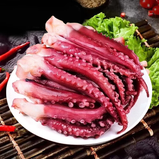 Hongshun Big Squid Feet 300g Crispy Squid Tentacles Squid Tentacles Seafood Hot Pot Barbecue Ingredients Teppanyaki Squid