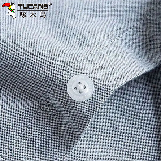 啄木鸟（TUCANO）衬衫男短袖春夏季衬衣男士外套百搭商务休闲百搭男装