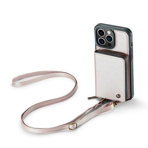 
Huaqiangbei Digital is suitable for Apple 14 mobile phone case 15 bracket lanyard wallet iphone16ProMax card change card bag 13 leather black iPhone16plus