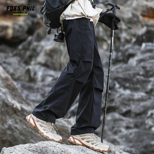 
Foss Phil American work pants men's spring and summer loose straight outdoor charge paratrooper sports casual pants 8398 black L