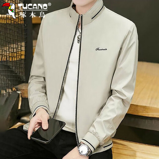 Woodpecker (Tucano) Veste pour hommes Veste masculine Spring et automne à la mode