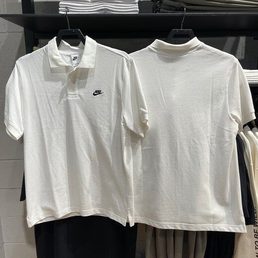 耐克 正品NIKE耐克男子POLO衫针织短袖刺绣标翻领半袖T恤 FN3895-100 FN3895-100 S (165)