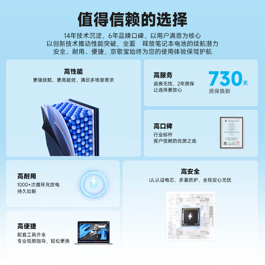 JingGebao aplicable a Apple Battery Battery MacBook Pro A1708 A2159 A2289 A2338 Apple Computer Battery A1713 MacBook Battery