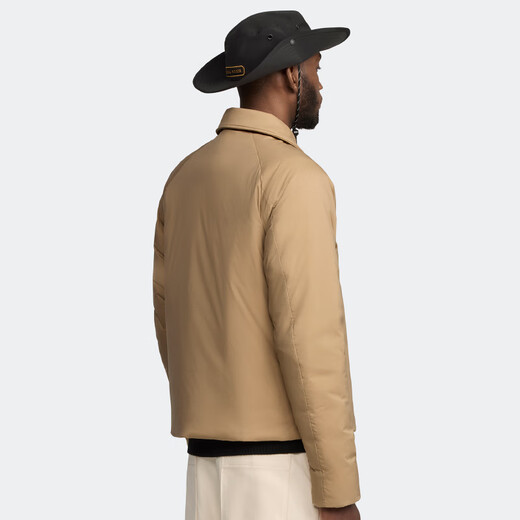 加拿大鹅（Canada Goose）Lodge 男士黑标教练式羽绒夹克大鹅羽绒服 2755MB 1483 沙漠色 M