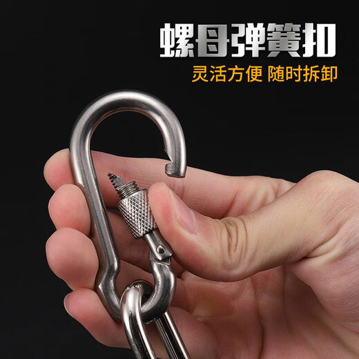 Luhid dog leash dog leash walking dog leash dog collar metal anti-bite dog leash explosion-proof small and medium-sized dogs 2 meters long