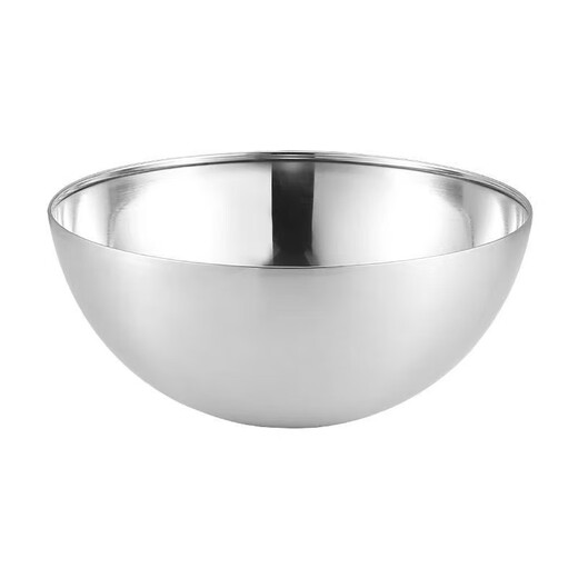 LZJV stainless steel cooking basin bowl for beating eggs and noodle salad cold fruit boiled noodles household and basin stainless steel material 316/rusty imported extra thick cooking basin 316L limited to medium 17cm