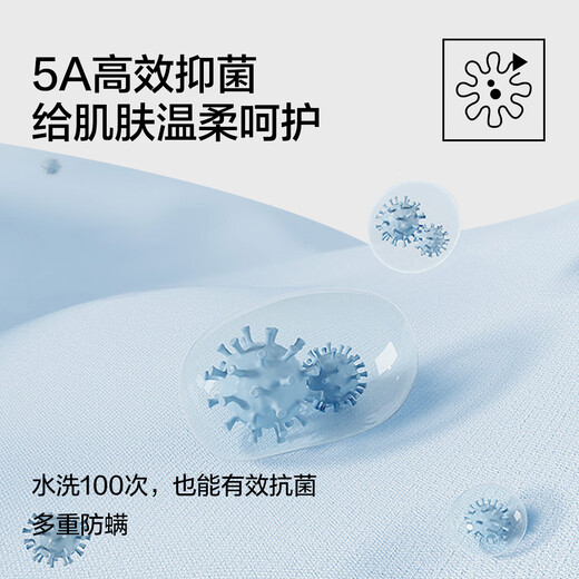 Youkeshu men's pajamas men 100% cotton cloud-sensing summer breathable sweat-absorbing, can wear 5A antibacterial short-sleeved home clothing set
