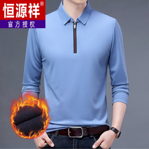 Hengyuanxiang T-shirt à manches longues d'âge moyen d'âge de l'âge moyen.