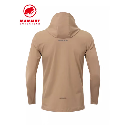 Veste imperméable à la coque moelleuse pour hommes mammouths Veste imperméable au vent d'automne 3x 9871-Khaki 3xl