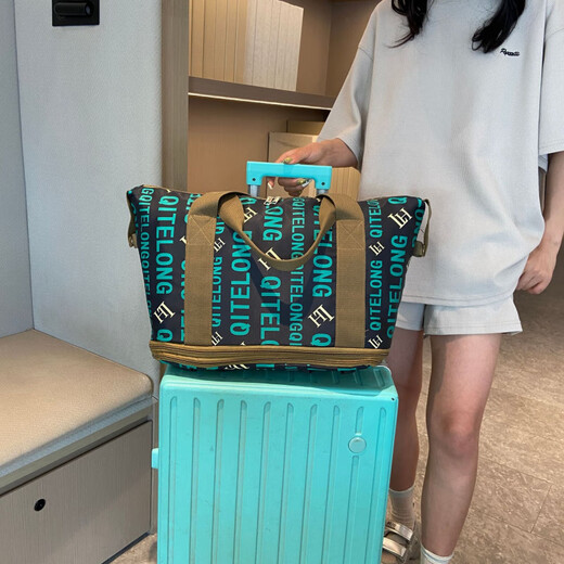 Bolsa de equipaje MRLD con ruedas Bolsa de viaje de rueda universal 2025 NUEVA OXFORD Baggage Bags con ruedas Expansión Bolso de mano Estilo B