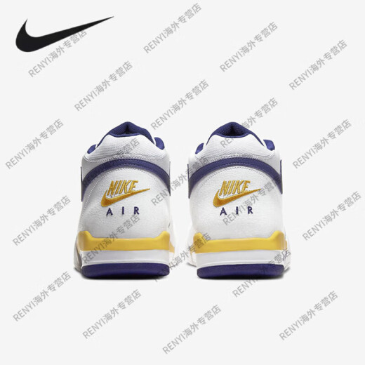 
Nike (NIKE) Flight Legacy AJ4 Brothers Lakers Retro Basketball Shoes FD9928-101 AJ4 Brothers 39