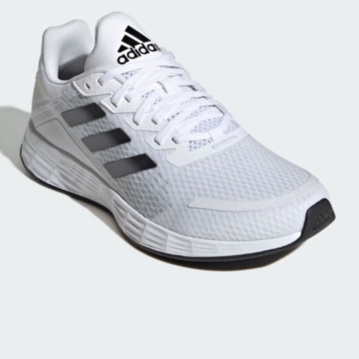
Adidas running shoes men's shoes women's shoes 2025 summer new DURAMO SL low top sneakers lightweight breathable casual shoes JQ9715 white/black/grey 37 (230mm)