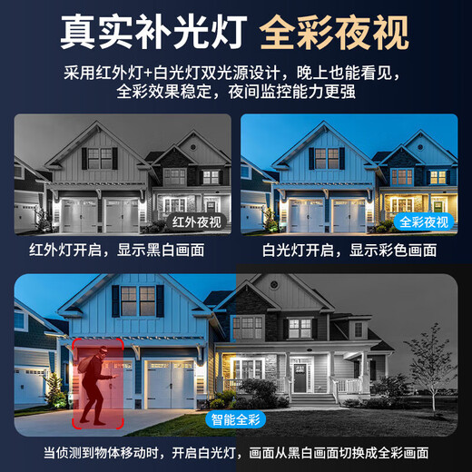 康佳4g监控无线摄像头无需连wifi监控器360度无死角带夜视全景手机远程家用终身免流量高清室户外插电