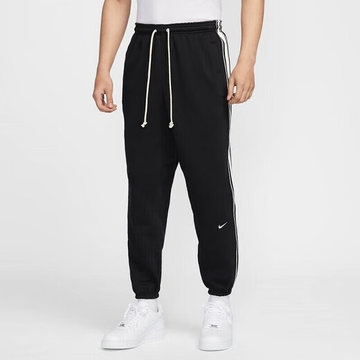 
Nike (NIKE) sweatpants men's pants 2025 summer new casual pants comfortable plus velvet warm trousers knitted close-up trousers HJ3884-010 black plus velvet S