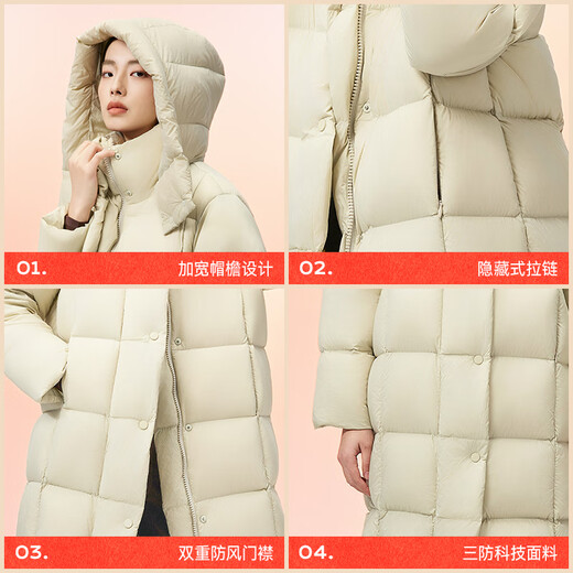 Meili City Down Jacket Women's Ultra-Light Puff Goose Down Jacket Long Jacket Women's Thickened Top Women 6051