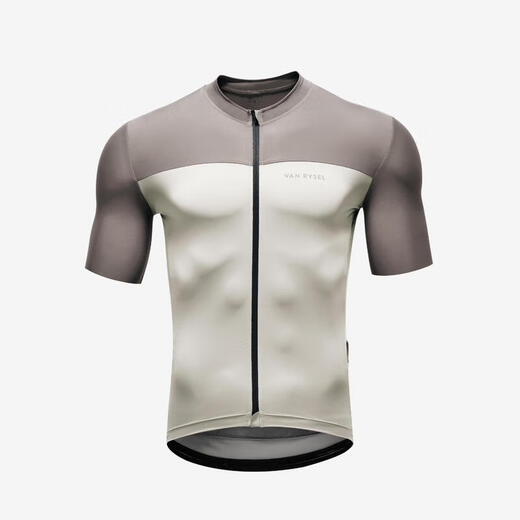 Decathlon cycling suit men's road short-sleeved cycling suit sweat-resistant breathable slim sweatshirt-5455379