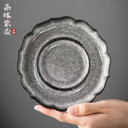 Black Ice Flower Teacup Kung Fu Tea Set Home Office Host Cup High-end Kung Fu Complete Tea Set Black Ice Sancai Bowl