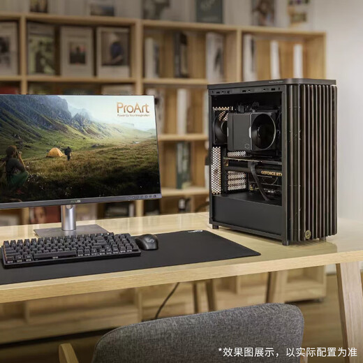 ASUS Creative Country PA401 chassis i5-14600KF 14900KF 285K supports 5080 5090D transitional computer host AI rendering assembly computer desktop computer configuration two i7-14700KF/32G/no graphics card