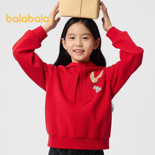 Balabala children's long-sleeved sweatshirt girls 2025 spring top Harry Potter IP mall same style 202125121007