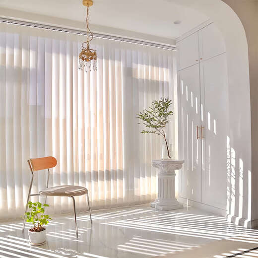 Kezitu customized Beijing dream curtains, vertical blinds, gauze curtains, vertical curtains, balcony living room floor-to-ceiling windows that are light-proof and opaque. Make an appointment to take samples for free door-to-door measurement. Customized design of curtains for the whole house.