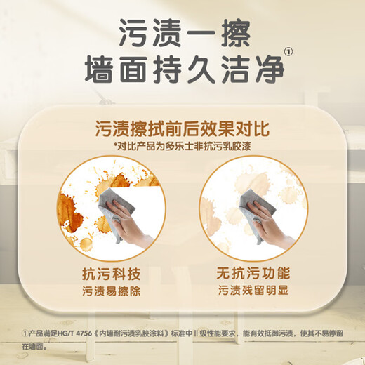 Dulux Latexfarbe Zhiyue Jingjie Antibakteriell und keine Additive fünf-in-ein