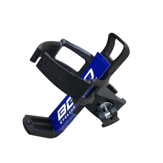 Suitable for Decathlon children's bicycle accessories, all-mountain water cup holder, no punching adjustment, quick-release bicycle water bottle holder, universal water bottle holder - black