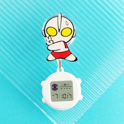 Clock wall watch mini wall watch portable student electronic watch work study exam clock timetable silent luminous watch Jingdong Express upgraded luminous model