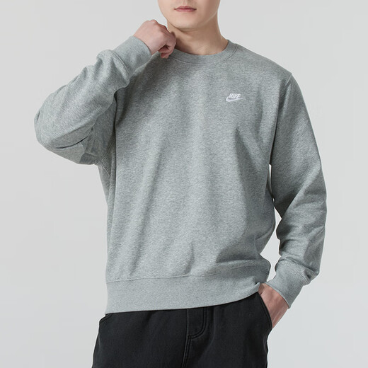 耐克（NIKE）卫衣男装 2025秋季新款运动服健身训练跑步锻炼休闲服时尚套头衫 FN3889-063 S