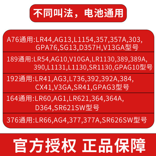 Nanfu 189/LR54 Button Batterie LR1130 Universal AG10 L1131 Laser Pen Toy Watch Taschenrechner 189/LR11303 Tabletten