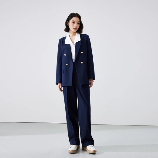 Lady Bird black suit women's high-end formal wear official professional college student interview suit jacket