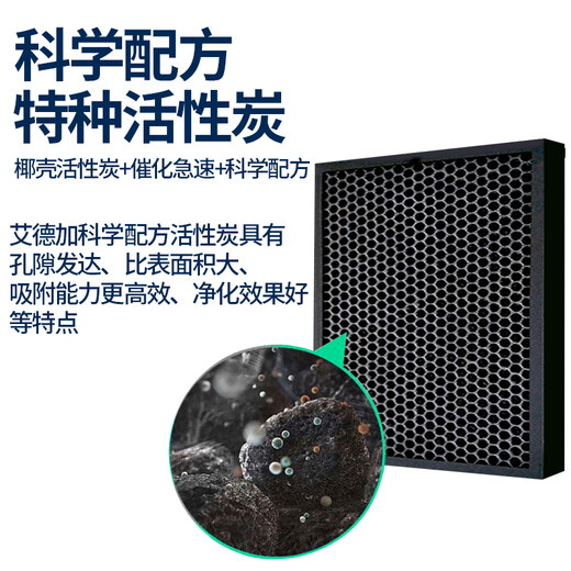 Kaxun adaptiert an Whirlpool Luftreiniger WA-2801/3002/1401FZ/2601/4001/2002/1050 Filter D001/D00A/2001FK Filterelement 3001FS WA-D00AFK-Verbessertes Model [Composite Zwei-Punkte-Paket]