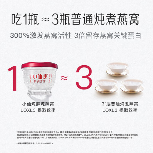 Xiaoxian Stewed Fresh Bird's Nest Diamond Bowl 75g Series Nutritional Products for Pregnant Women, Nutritional Fortune, Send to Family and Elderly Instant Bird's Nest 75g*20 Bottle Monthly Set Sugar-free Style - 5 Bottles per week