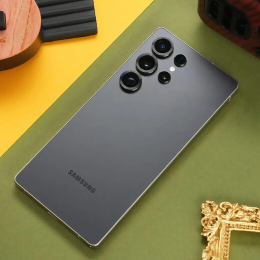 Samsung (SAMSUNG) Galaxy S25Ultra AI camera phone, 24 interest-free periods, super anthropomorphic AI assistant 200 million pixels, flash delivery in Beijing city, titanium shadow black, 16GB+1TB full network, official standard configuration