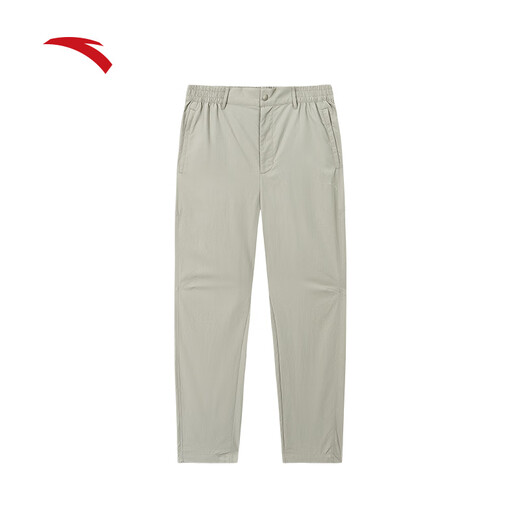 
Anta zero-pressure pants丨Ice silk sports pants for men's summer new style oversized fashion straight-leg pants commuting flat-mouth pants