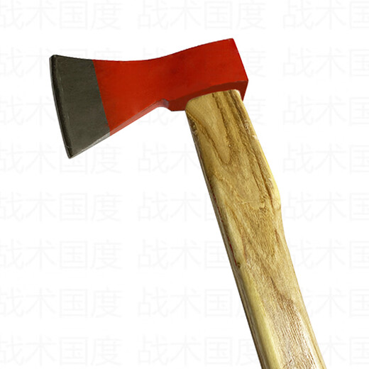 Tactical Nation 90cm Fire Fighting Axe, Unedged, Forest Fire Protection and Demolition Tools, Hardware Tools, Carbon Steel Taipei Ax