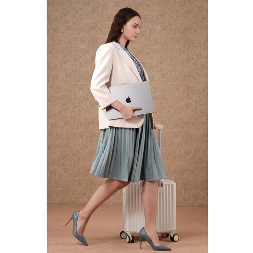 Giovanni Einkaufszentrum Einfacher Pendler -einzelner Brüste Jacke Frauen 2025 Frühling Neues lässiges und vielseitiges ET3B693 Pearl White Regular S