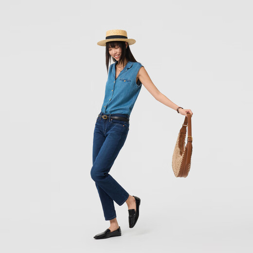 Levis [gleiches Modell im Einkaufszentrum] Levis Women 724 High Taille Straight American Retro Jeans 18883