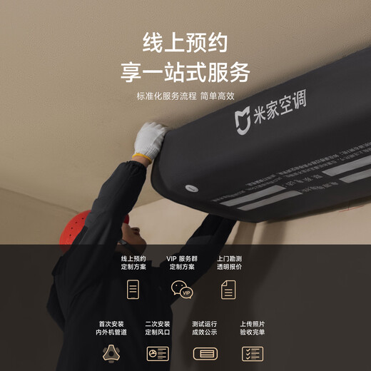 Xiaomi Mijia central air conditioner multi-split Pro 6 hp, one to five, super first-class energy efficiency 140Wn-OC30/N1C1 6 hp, first-class energy efficiency, 6 hp, one to five