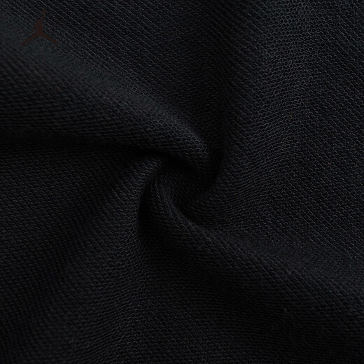 NIKE JORDAN Nike AJ children's shirt 2025 spring new comfortable terry children's long-sleeved shirt black 120/60(6)