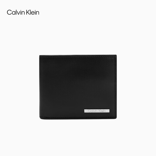 Calvin KleinJeans25春夏男士休闲商务ck多卡位证件零钱牛皮钱包礼物4D1003G