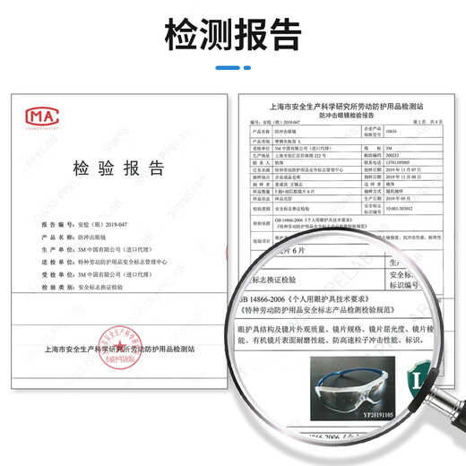 3M 10434 anti-fog, streamlined, dustproof, windproof, comfortable and transparent protective goggles 1 pair