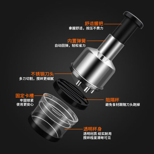 Shi Jin German quality pat knife for garlic pounding artifact kitchen 304 stainless steel garlic pounder garlic mashed artifact for cutting garlic 304 stainless steel knife head - Pat Pat Knife