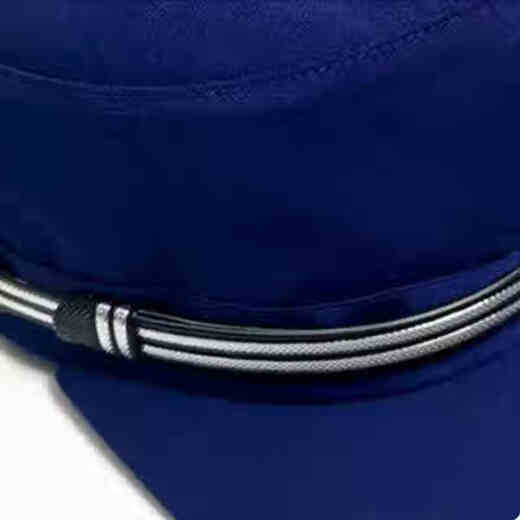New flame blue backup hat blue work cap fire protection summer outdoor training cap men's white sunshade peaked cap full-time backup hat 57