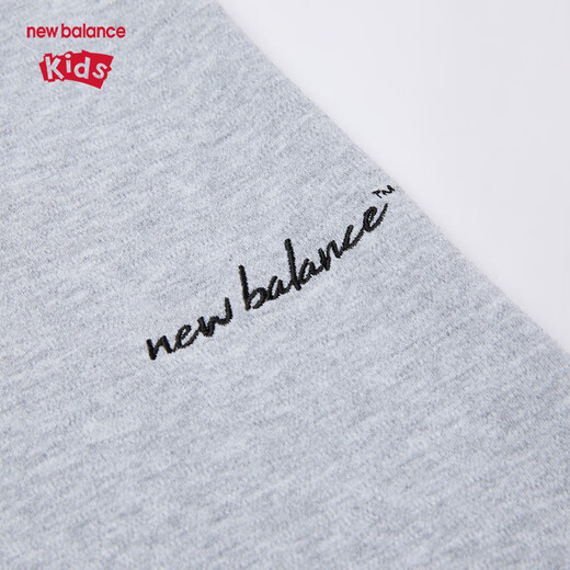 
NEW BALANCE nb children's clothing girls new bell-bottom pants 25 years fashionable leggings pants ND7SF14072 light gray 110