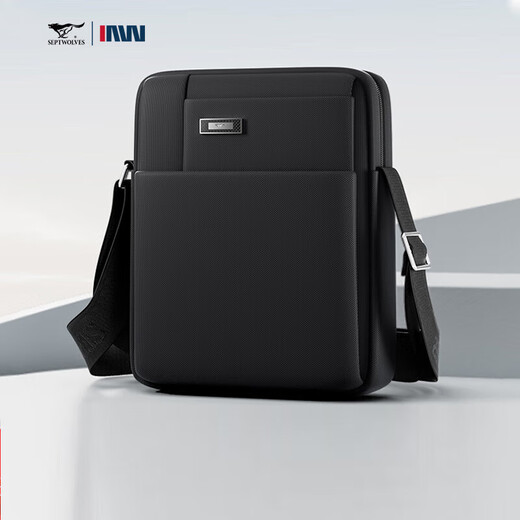 Septwolves Messenger Bag Men's Shoulder Bag Portable Backpack Business Casual Lightweight Commuting Travel Portable Men's Bag Birthday Gift