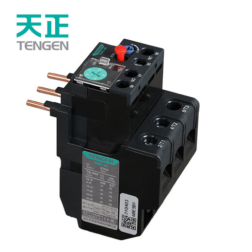 Tianzheng Electric thermal relay temperature overload protector switch TGR1 thermal relay TGR1-18 5.5-8A