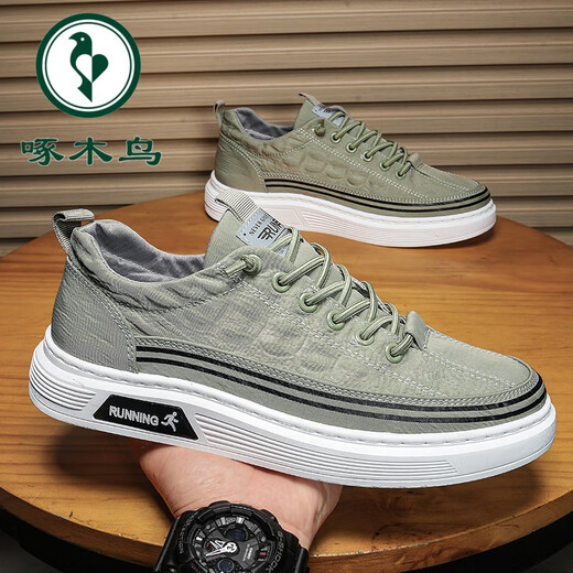 Woodpecker 2025 zapatos para hombres nuevos para hombres de primavera y verano para deportes casuales de hombres para hombres.